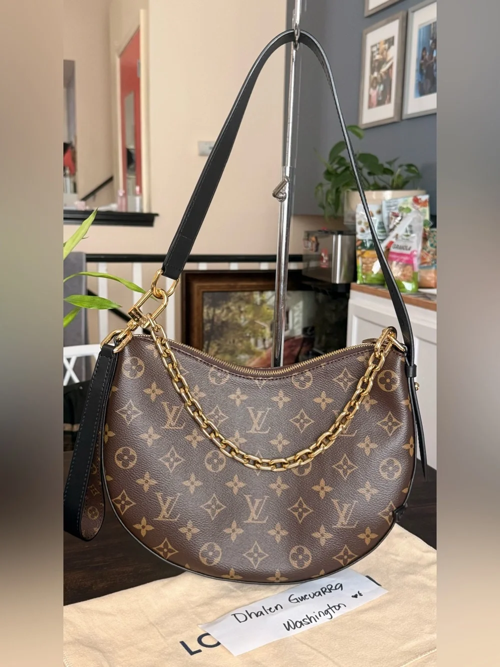 Louis Vuitton Brown Monogram Cookie Bb Shoulder Bag